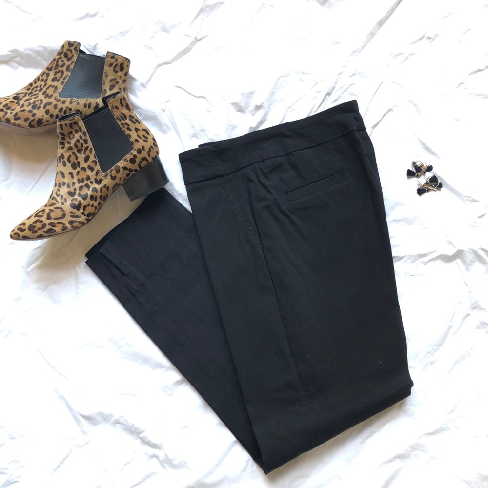 EUC Renuar black ankle pants sz 8